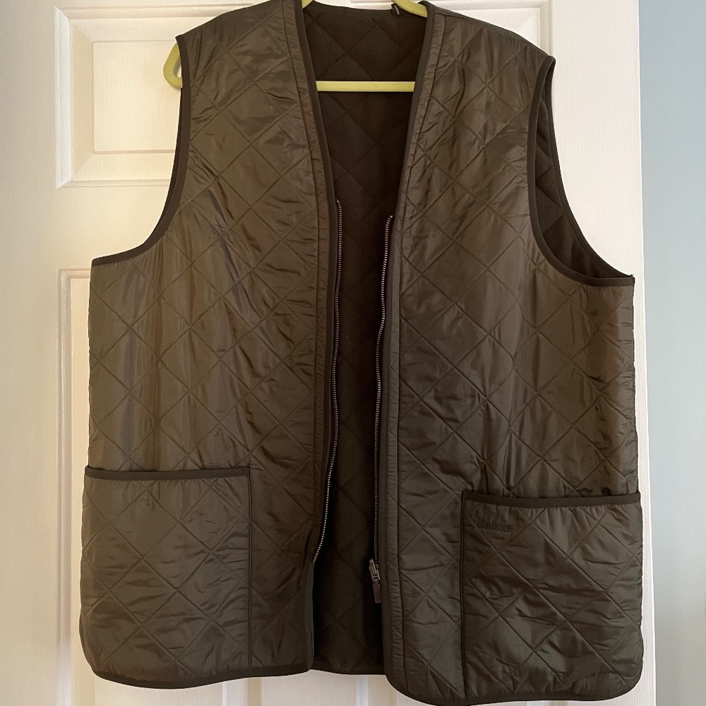 Barbour Polarquilt Waistcoat/Zip-In Liner